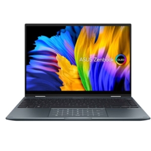 Asus ZenBook 14 Flip OLED UP5401EA 14” 2.8K Touch 2-In-1 Display Laptop Grey || 2022 Model || ( I7-1165G7, 16GB, 512GB SSD, Intel, W11 )