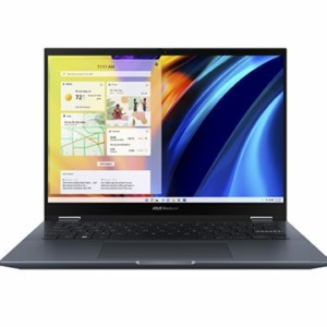 Asus Vivobook S 14 Flip OLED TP3402ZA 14” 2.8K Touch 2-In-1 Laptop Blue || 2022 Model ||  I5-12500H, 8GB, 512GB SSD, Intel, W11 )
